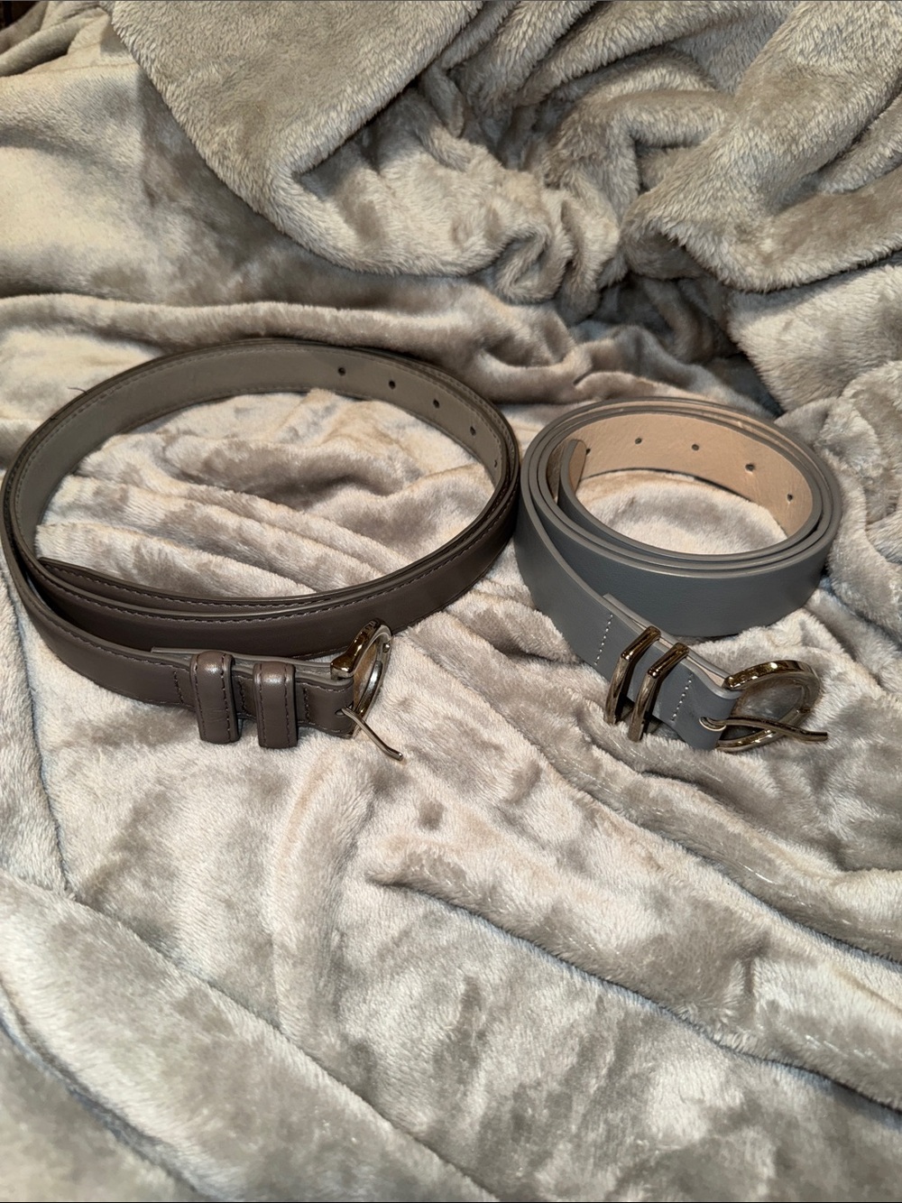 Unisex belts-gray NWOT